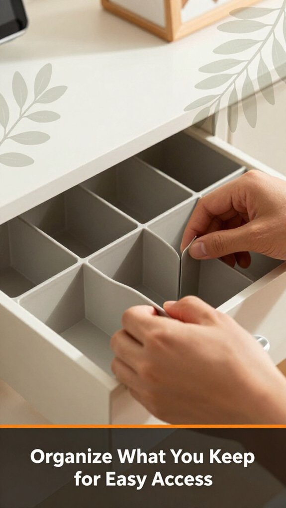 How to Declutter Your Home Office in One Day 3 organize office supplies efficiently