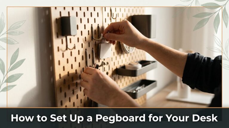 organize your desk efficiently