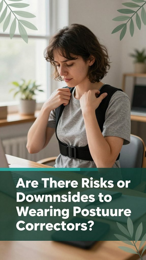 posture correctors may weaken muscles