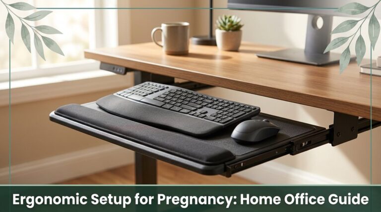 pregnancy friendly home office ergonomics