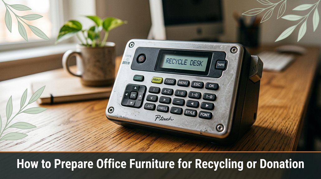 How to Recycle or Dispose of Old Office Furniture 2 prepare furniture for recycling