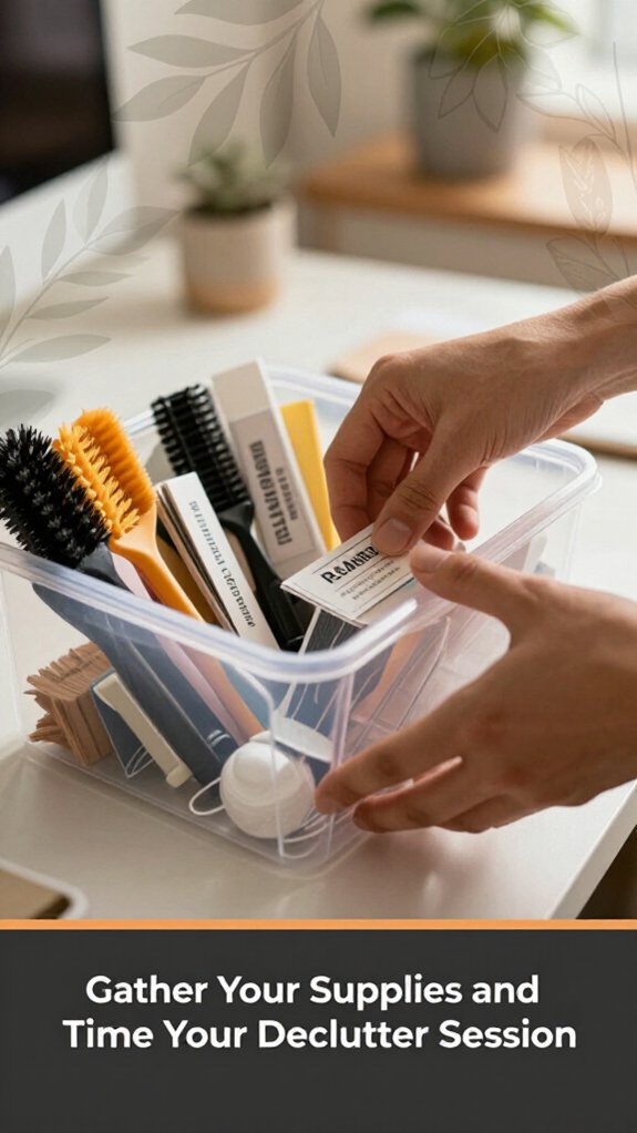 How to Declutter Your Home Office in One Day 1 prepare organize declutter efficiently
