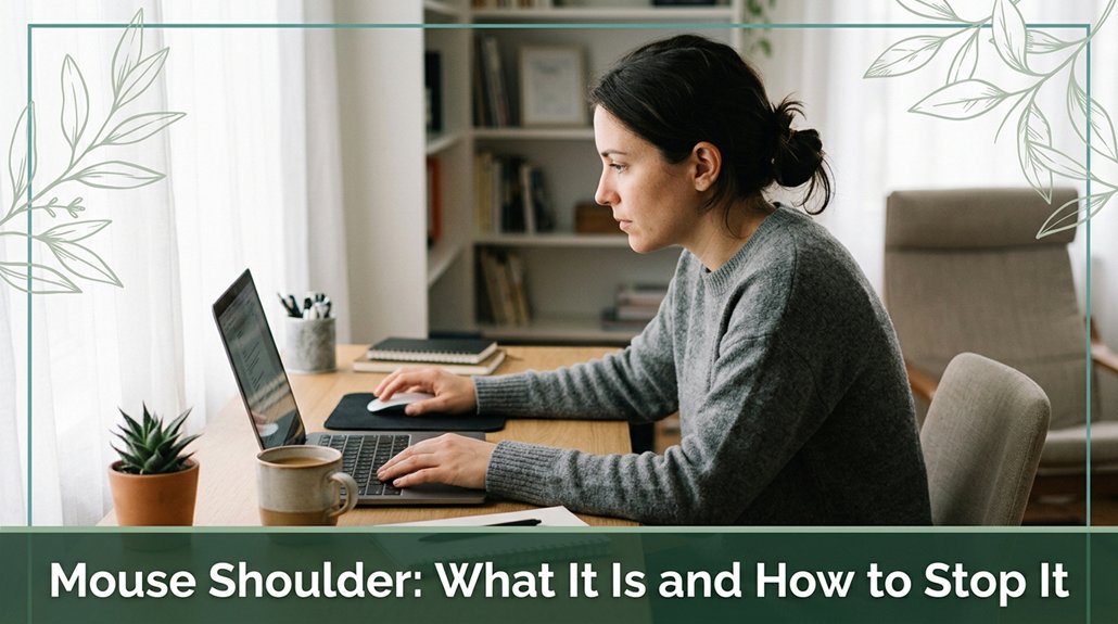 preventing mouse shoulder discomfort