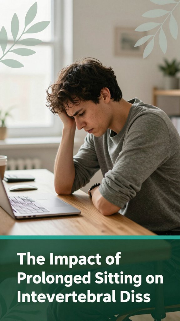 prolonged sitting harms discs