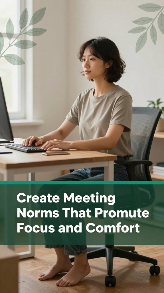 promote focus and comfort