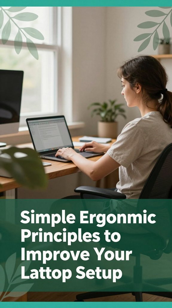 proper ergonomic laptop setup