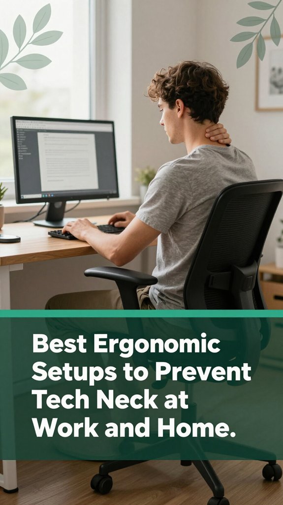 proper ergonomic workspace setup