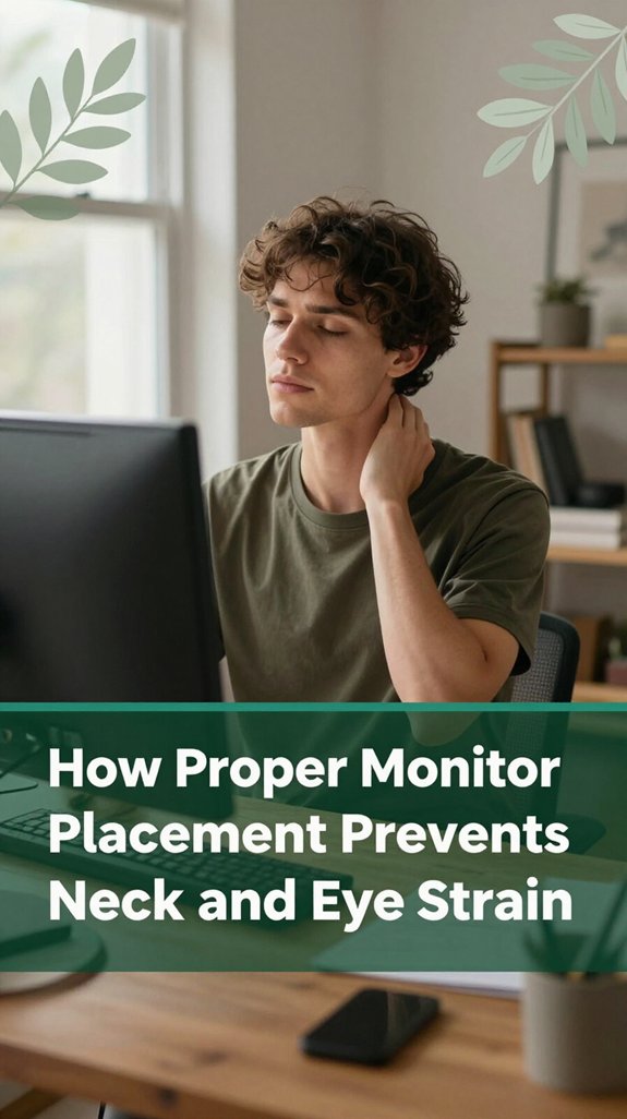 OSHA Ergonomic Guidelines for Office Workstations: Summary 1 proper monitor height matters