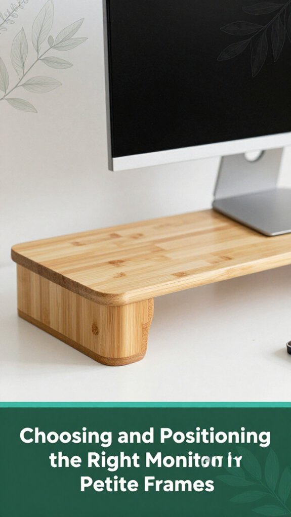 proper monitor positioning tips