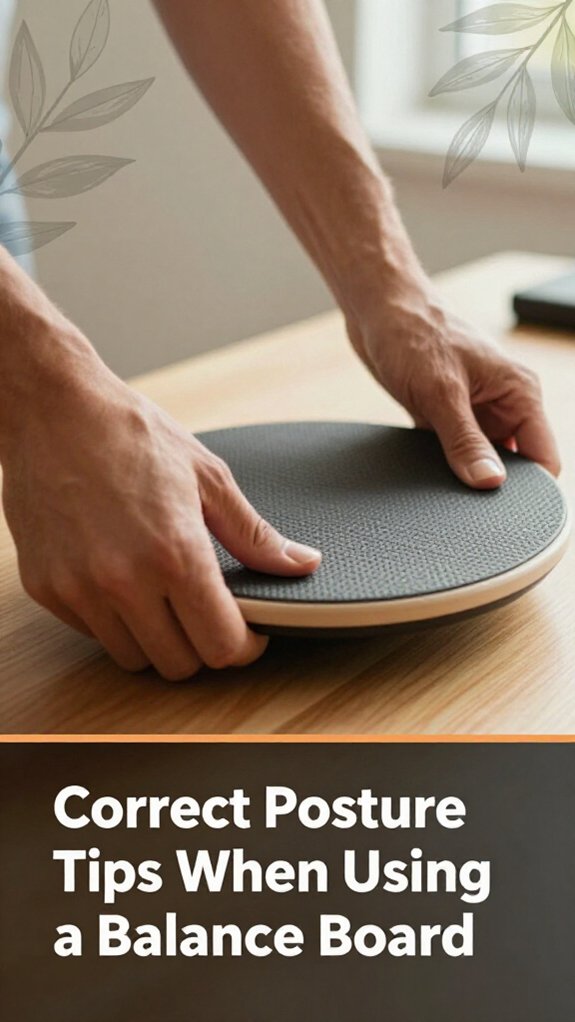 How to Use a Balance Board With a Standing Desk 4 proper posture on balance board
