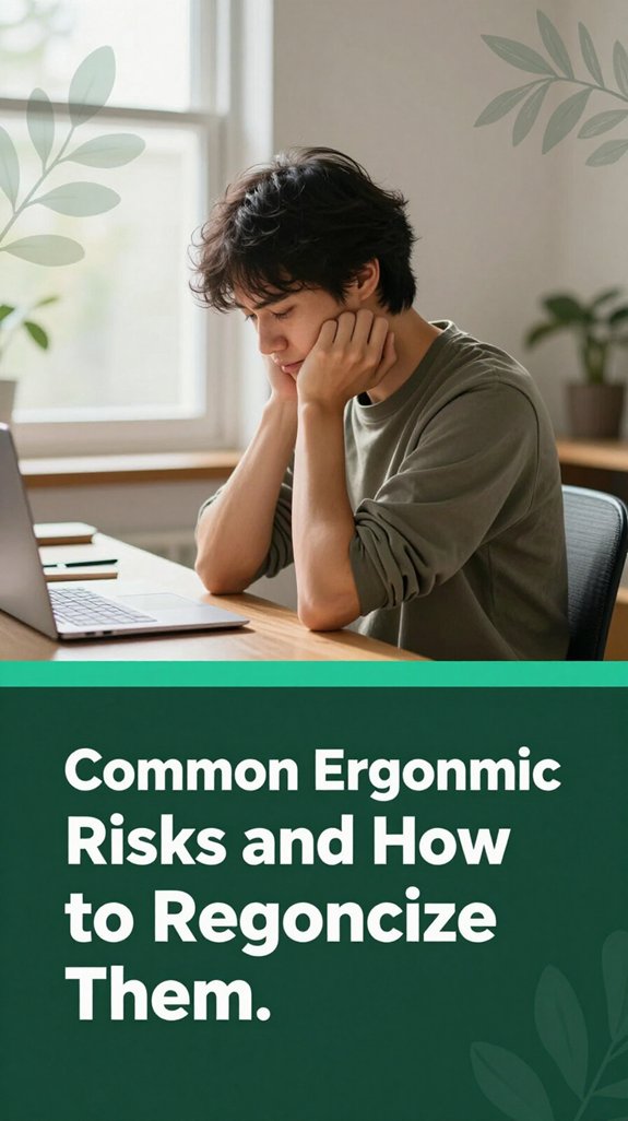 Ergonomics 101: The Science of a Healthy Workstation 4 recognize ergonomic risk factors