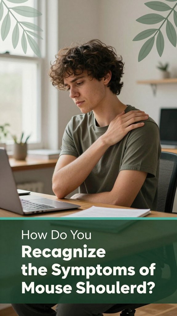 recognizing mouse shoulder symptoms