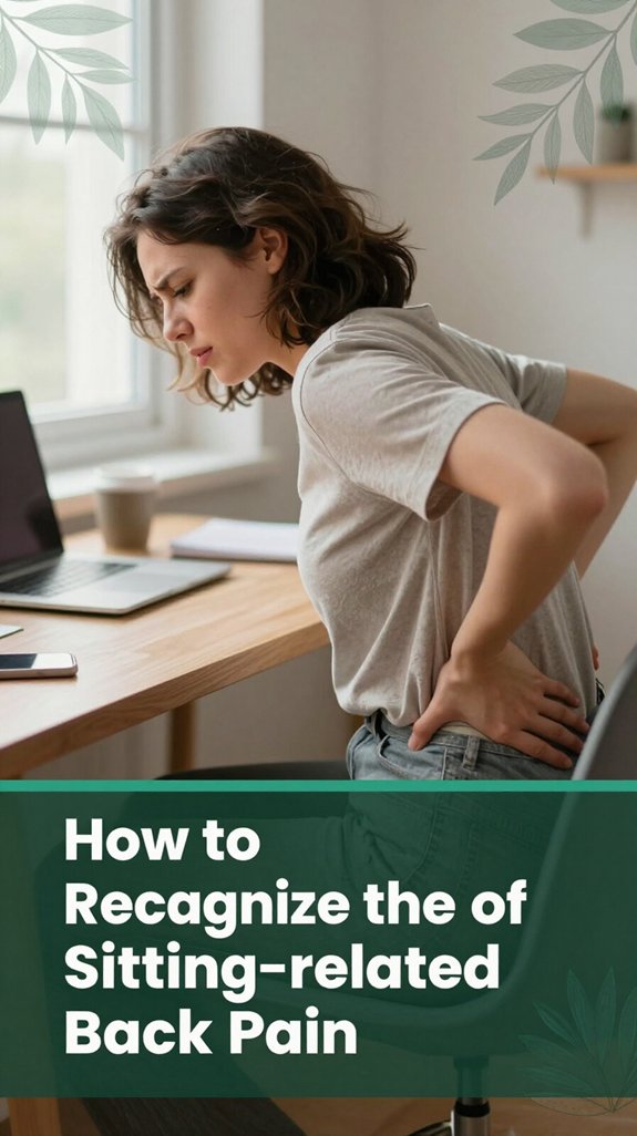 recognizing sitting related back pain