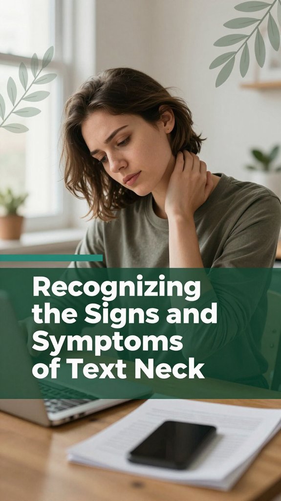 Text Neck: Prevention and Treatment for Remote Workers 2 recognizing text neck symptoms