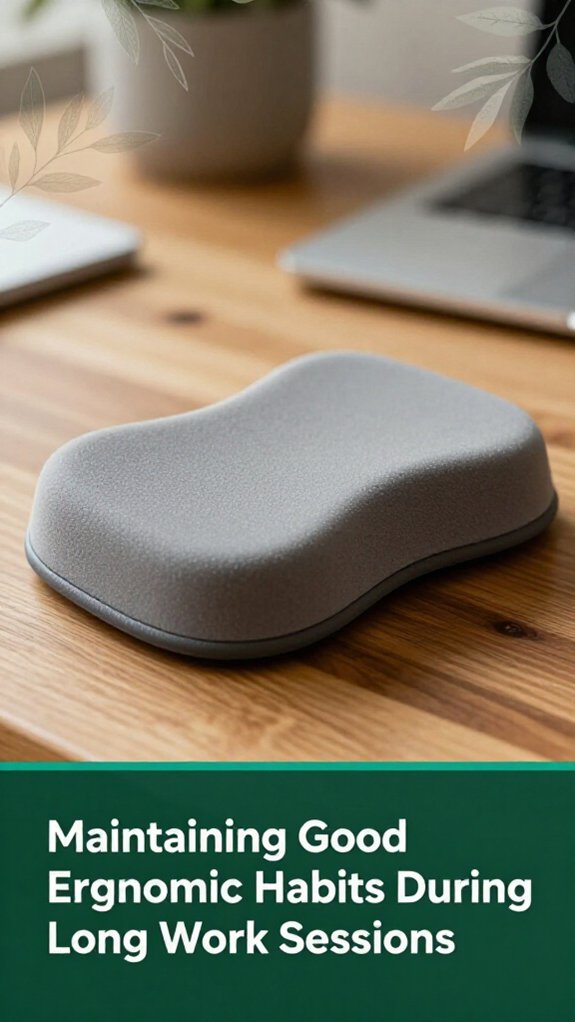regular movement prevents discomfort