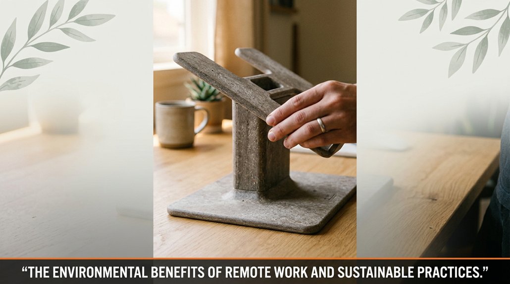 remote work promotes sustainability