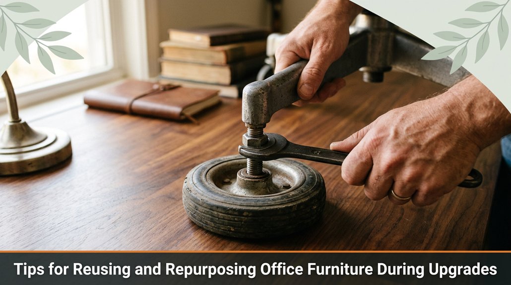 How to Recycle or Dispose of Old Office Furniture 4 repurpose office furniture creatively