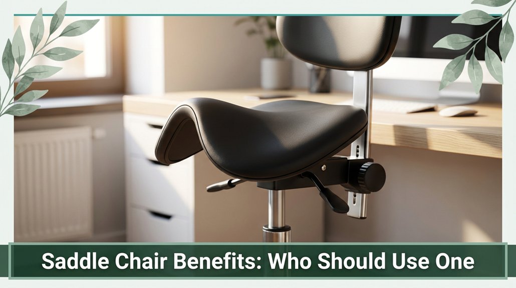 saddle chair ergonomic advantages