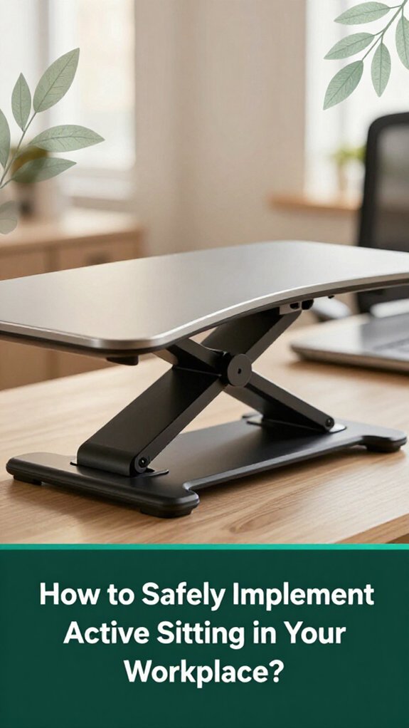 safe active sitting guidelines