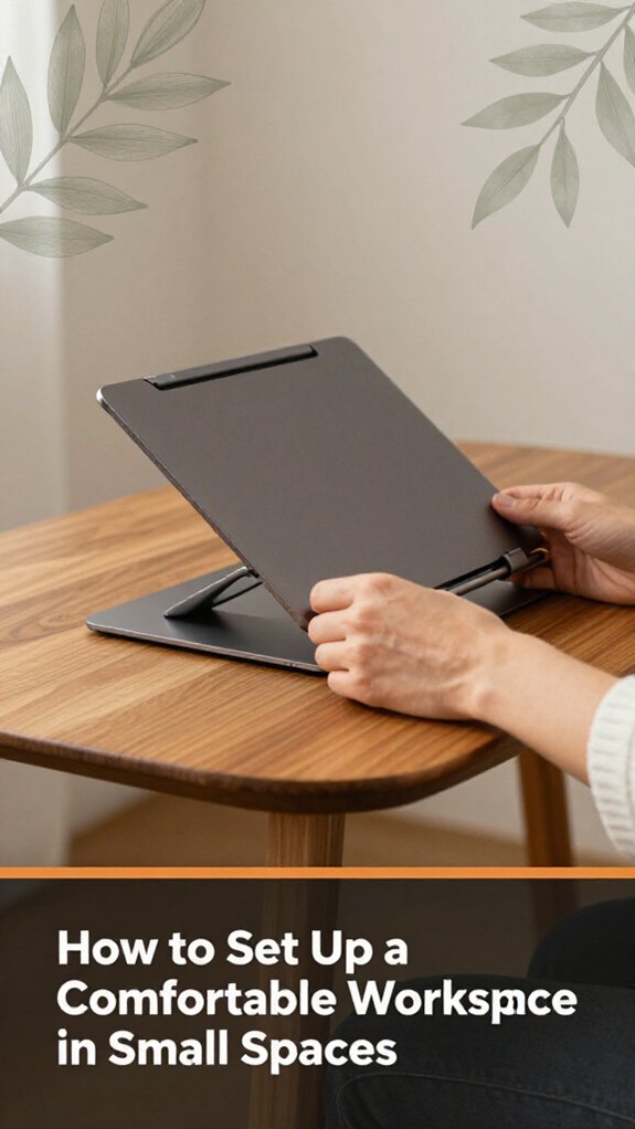 Travel Ergonomics: How to Work Comfortably Anywhere 3 smart compact workspace setup