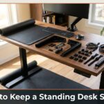 stabilize your standing desk