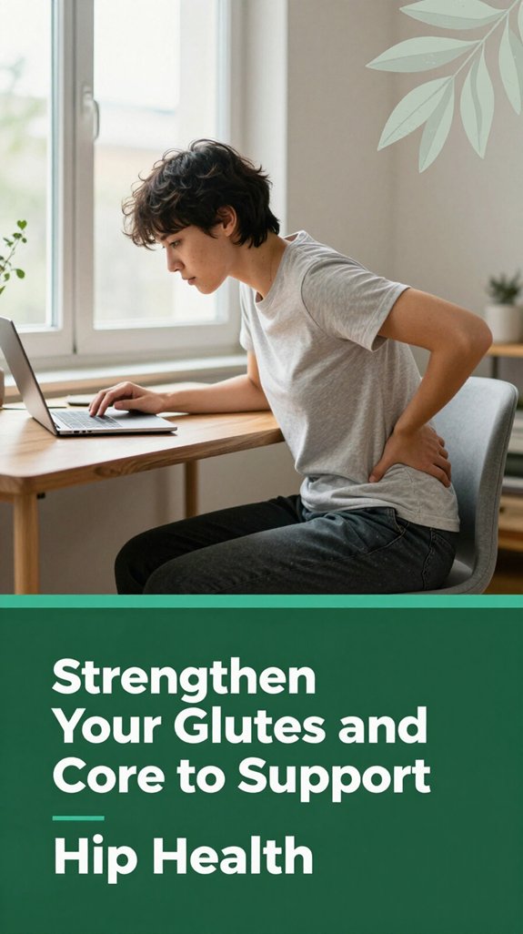 strengthen glutes and core