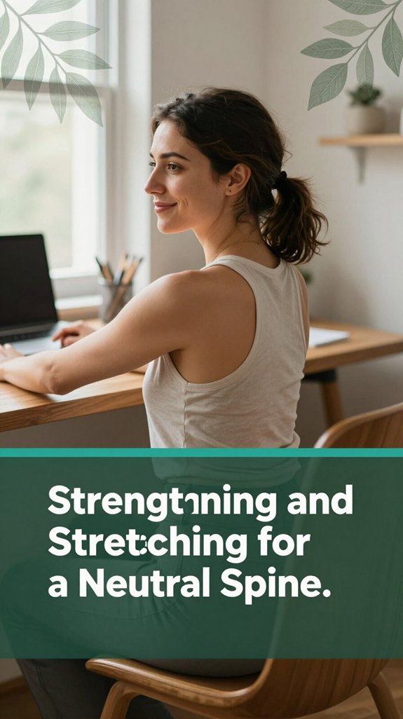 Kyphosis From Desk Work: Prevention and Desk Setup 3 strengthening core and stretching