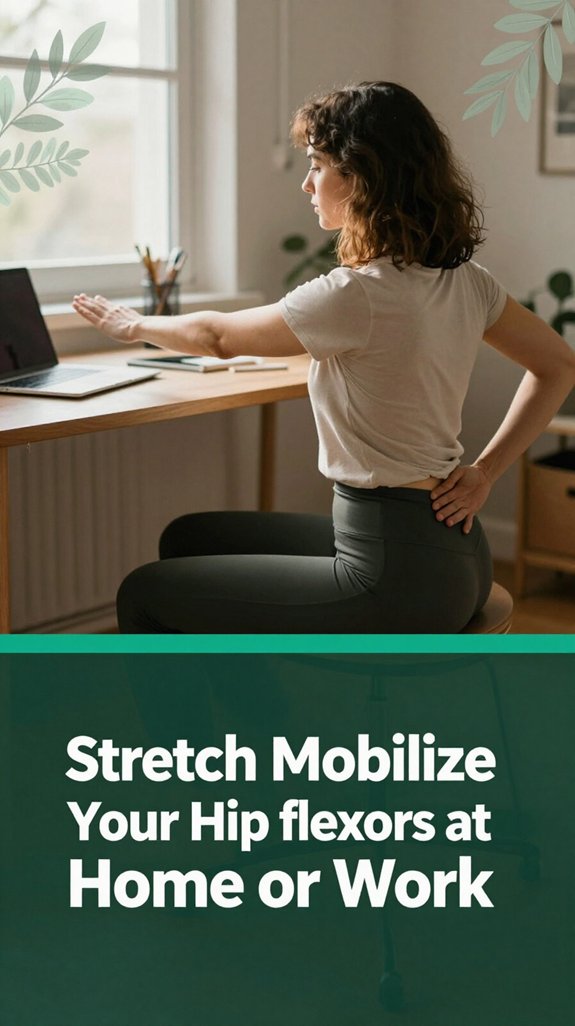 stretch hip flexors regularly
