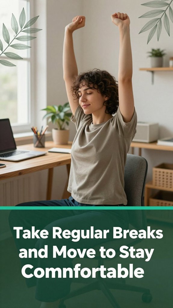 take breaks stay active