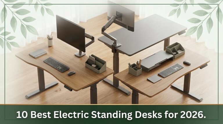 top electric standing desks