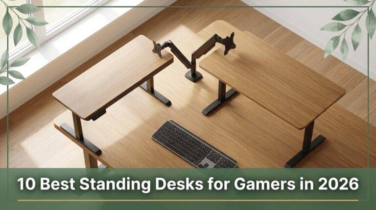10 Best Standing Desks for Gamers in 2026 6 top gaming standing desks