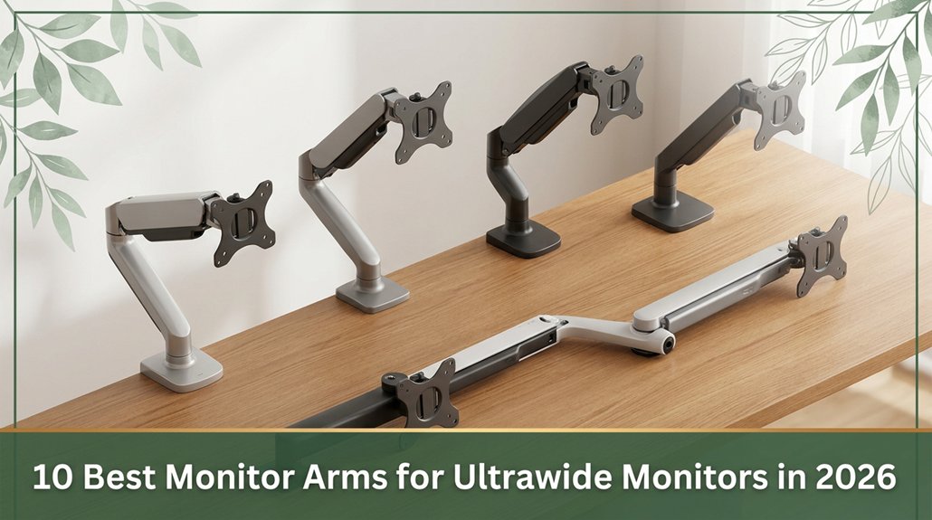 top ultrawide monitor arms