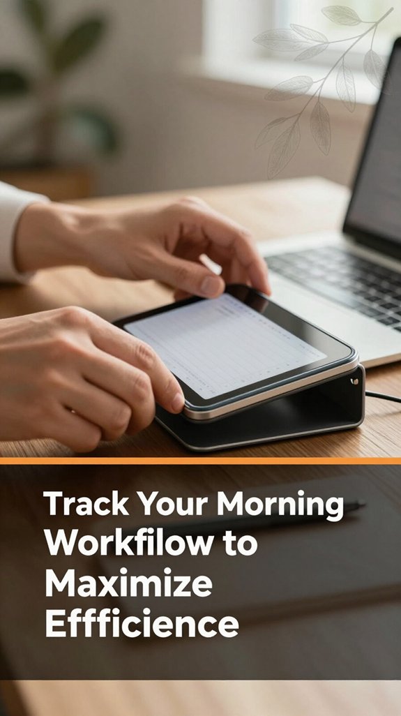 track morning habits efficiently