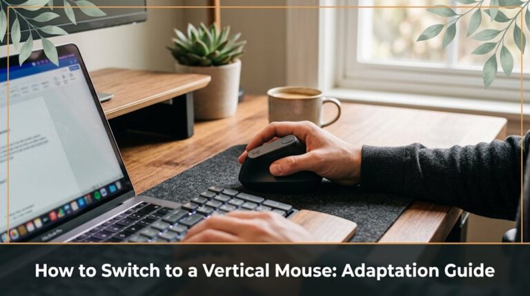 transitioning to a vertical mouse