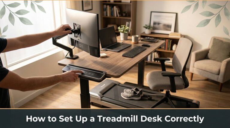 treadmill desk setup guide