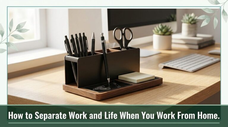 work life balance at home