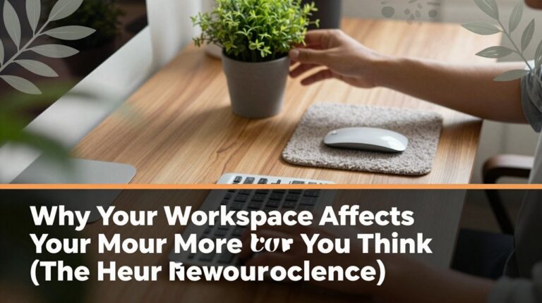 Why Your Workspace Affects Your Mood More Than You Think (The Neuroscience) 5 workspace influences emotional wellbeing